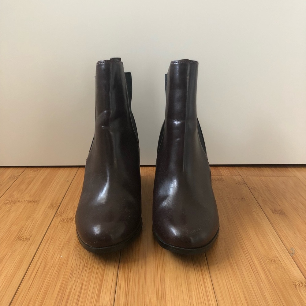 Brown booties